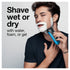 Braun Series 3 310s Wet & Dry Shaver with 3 Flexible Blades - Black/Blue Visit the Braun Store