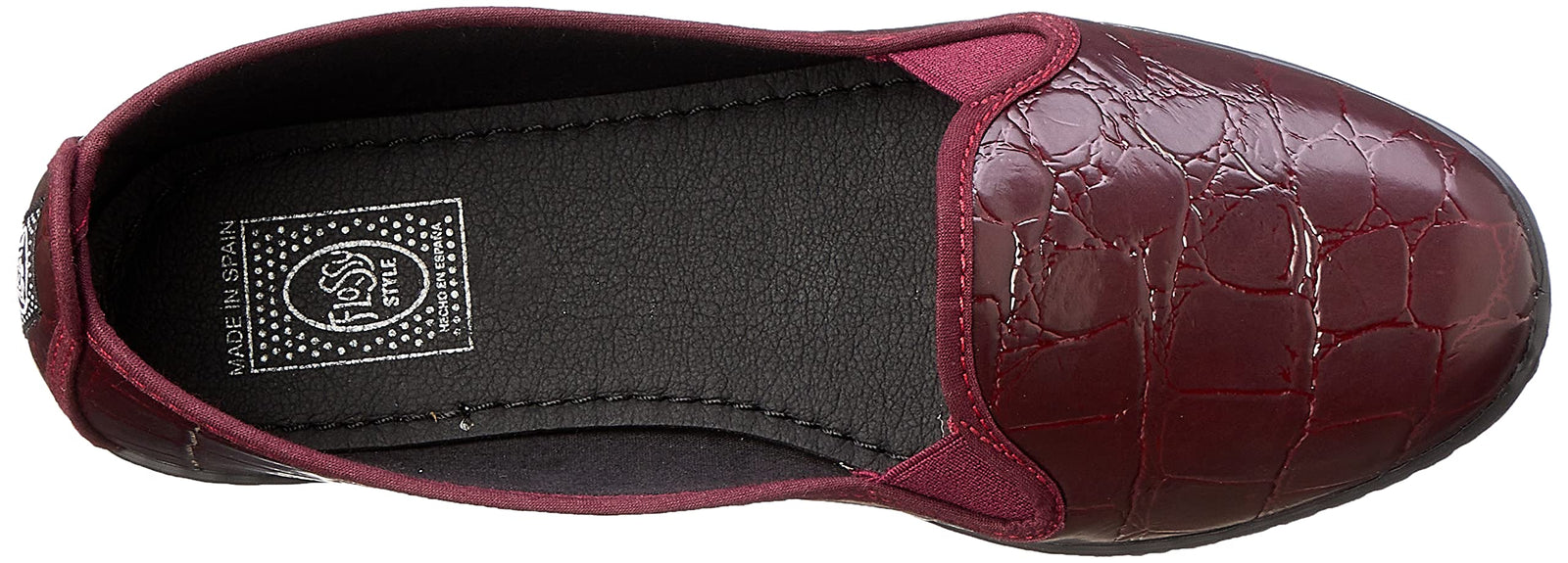 Flossy Shoes For womens,burgandy Lightweight and breathable for all-day comfort