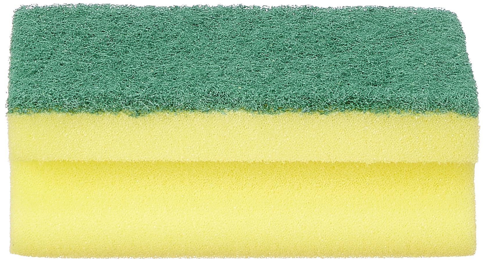 Clean It Multi-Purpose Cleaning Sponge – Dual Color Scrubbing Sponge (Yellow & Green)