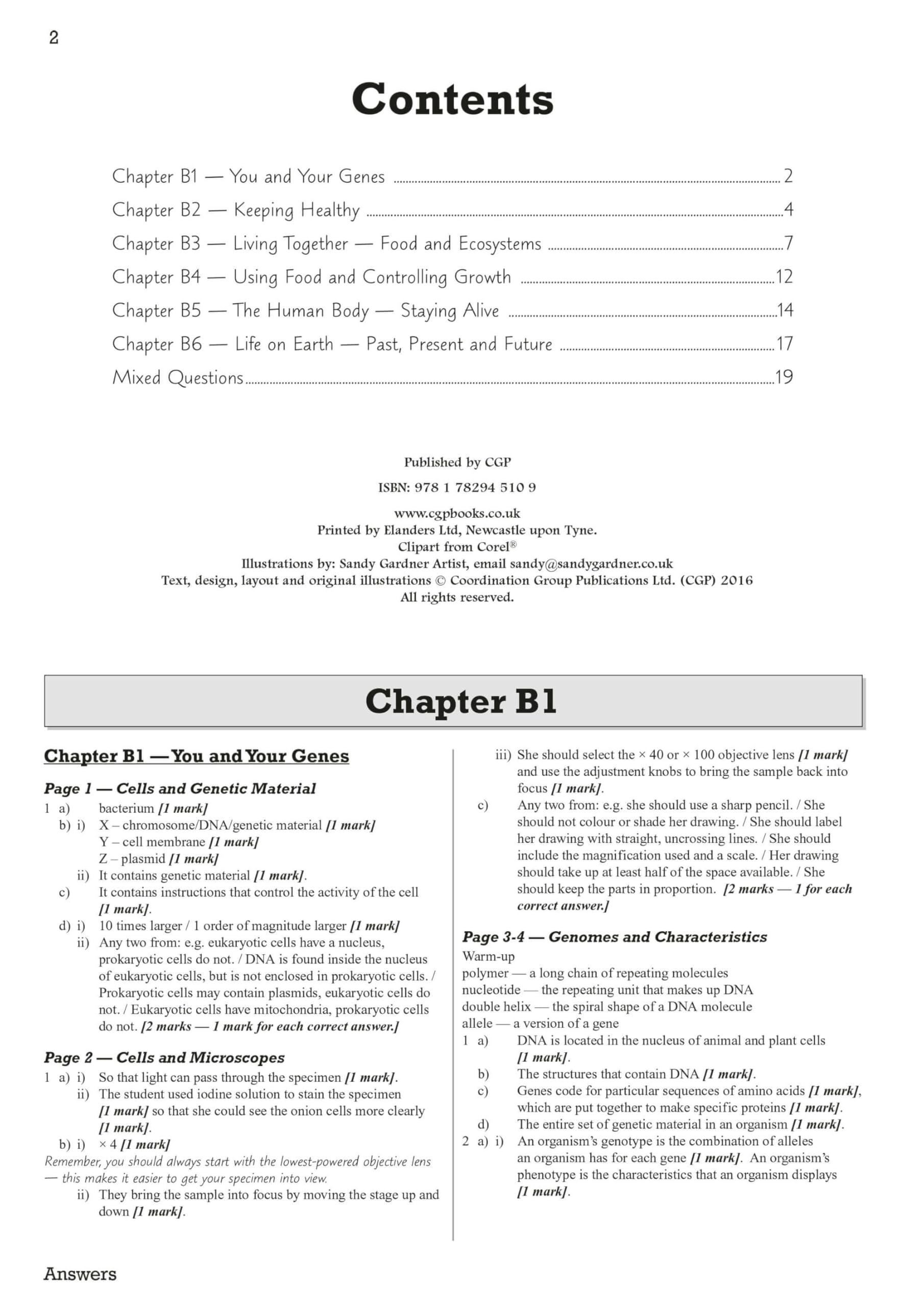 كتاب إجابات GCSE الأحياء: منهج OCR القرن الحادي والعشرين (لكراسة التدريب على الامتحان) من منشورات سي جي بي هو كتاب إجابات واضح ودقيق مصمم لمرافقة كراسة التدريب على الامتحان. 