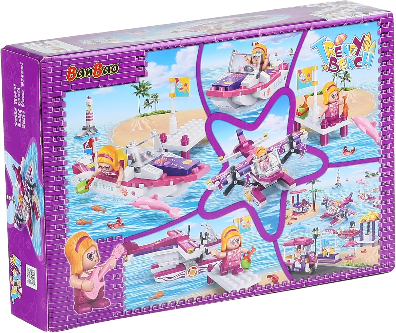 BanBao Set 6132 - Trendy Beach Hydroplane