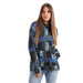 KADY Printed Loose Hoodie For Women,Durable stitching for long-lasting wear. - Safqqa