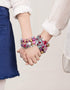 Craftabelle - مجموعة إنشاء الأساور الرائعة - طقم صنع الأساور - 492 قطعة طقم مجوهرات مع خرز الكريستال واللؤلؤ