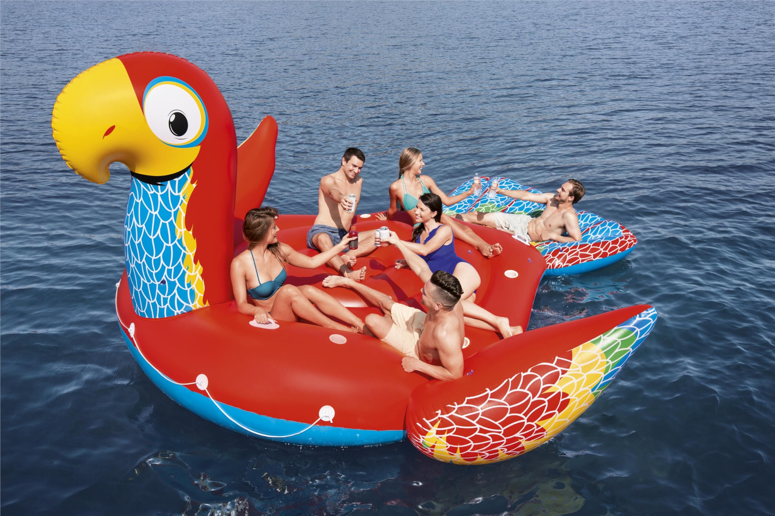 Bestway Giant Parrot Inflatable Party Pool – 6 Person Capacity