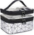 Women’s Waterproof 2-Layer PU Cosmetic Organizer Box