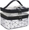 Women’s Waterproof 2-Layer PU Cosmetic Organizer Box