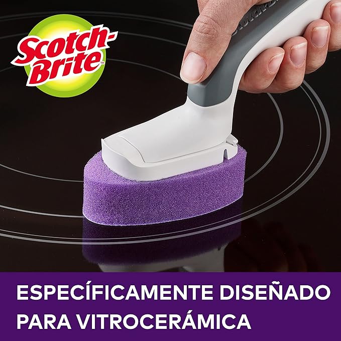 Scotch-Brite Glass Cooktop Cleaning Wand – 1 Wand + 2 Refills/Pack