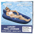 Aqua LEISURE Inflatable Pool Float with Headrest, Backrest & Footrest, Palm Beach Flamingo Design for Pool Relaxation