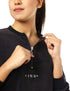 Lee Cooper Regular Sweatshirts With Half Zipper For Women,Durable Lee Cooper quality suitable for frequent use.