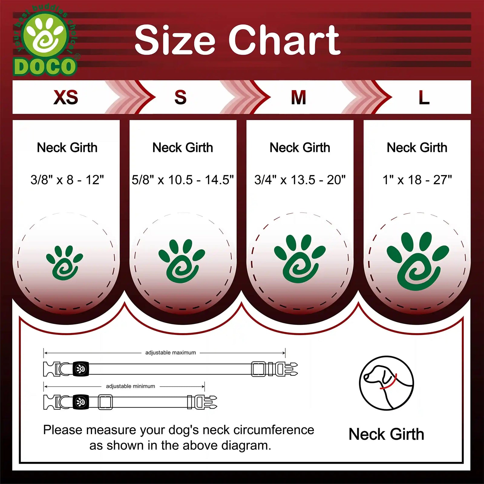 DOCO® Martini Bean Collar (DCS008) Sizes - XS, Color - Lemon - Safqqa Egypt