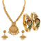 Sukkhi Peacock Gold Plated Necklace Set For Women - Safqqa