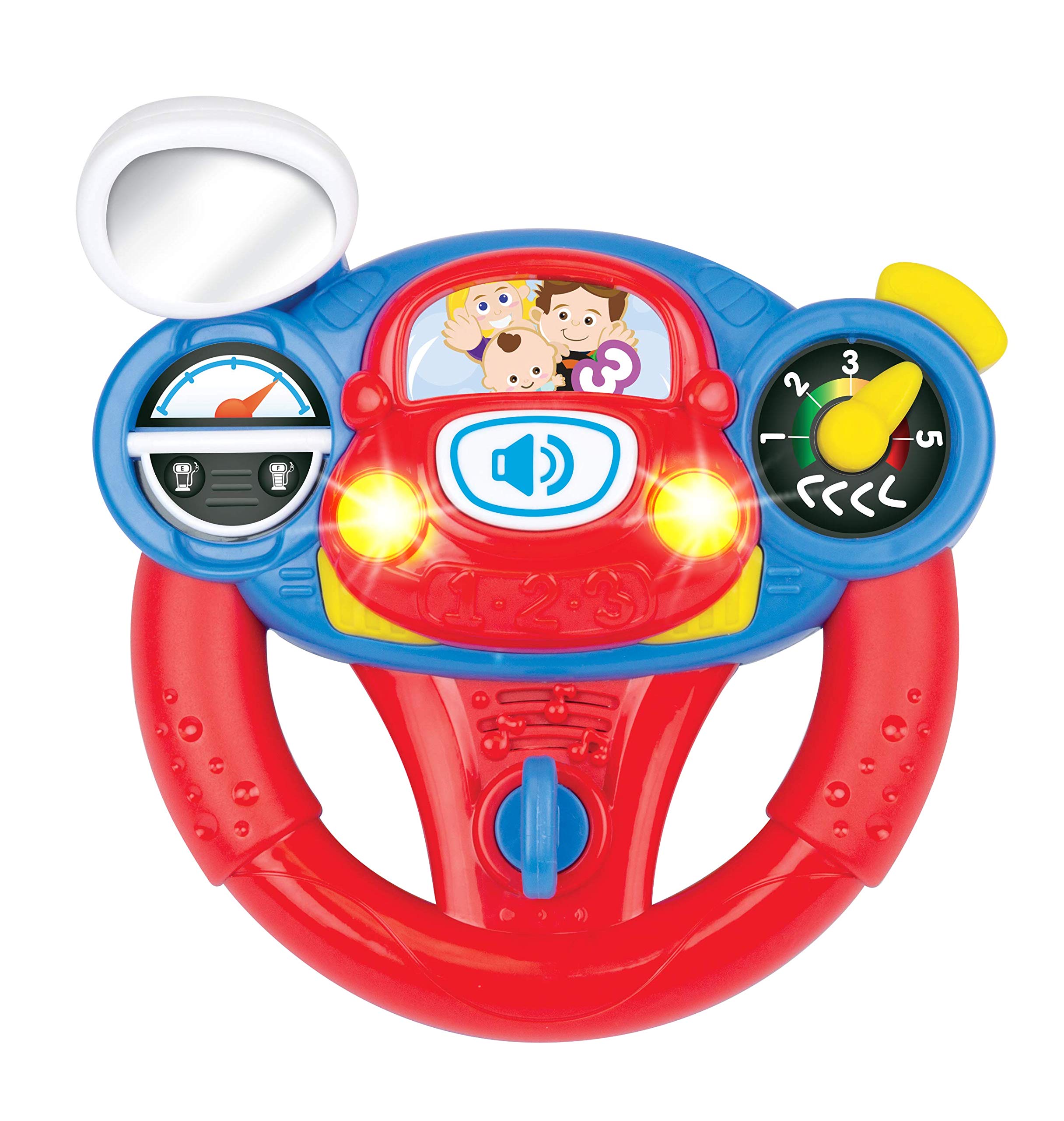 winfun 000684-NL Steering Wheel for The Little Student Driver