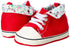Mix and Max Folded Collar Floral-Pattern Lace-Up Half Boots for Girls