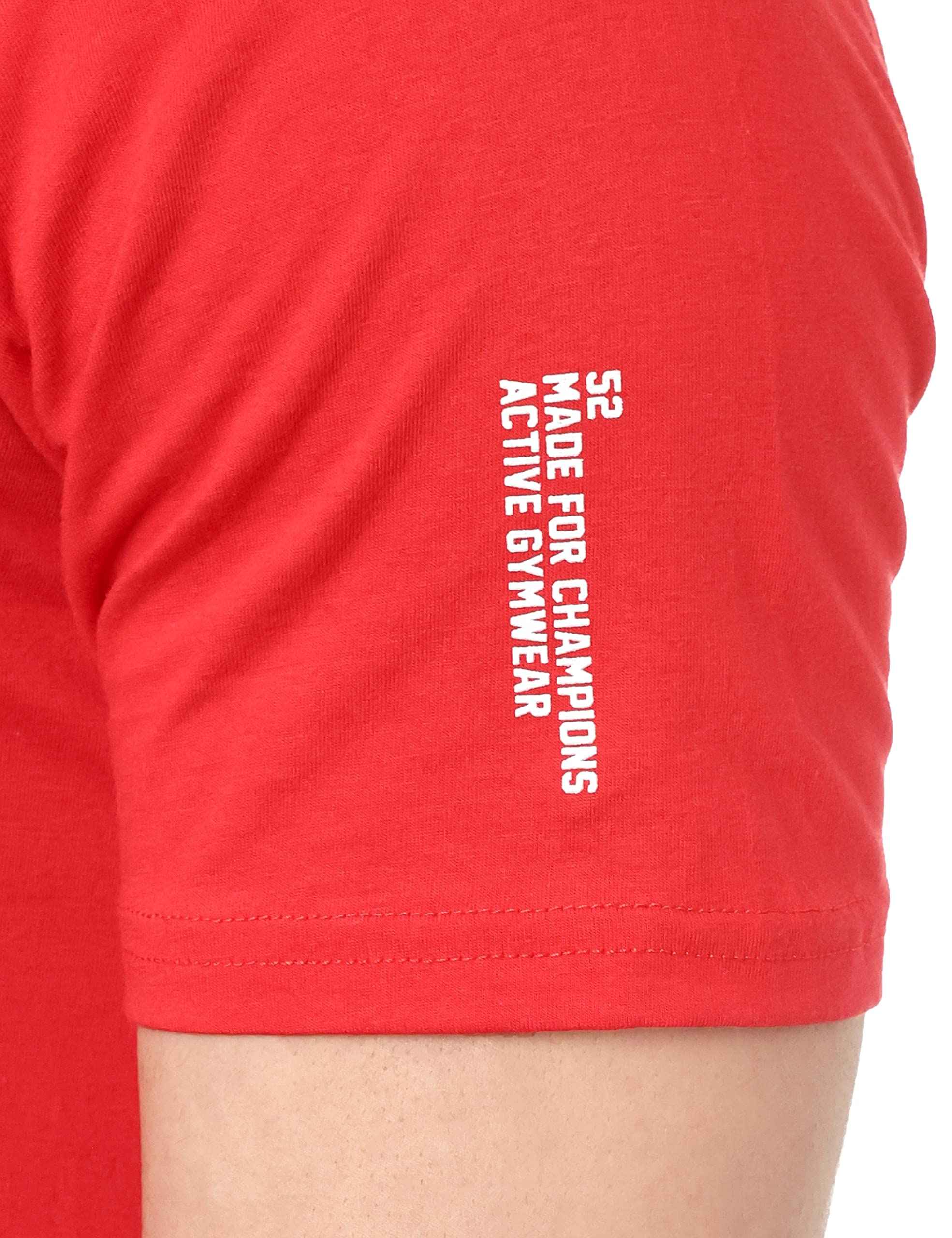 Splash Front Printed Number Short Sleeves Running T-Shirt for Men - Safqqa Egypt