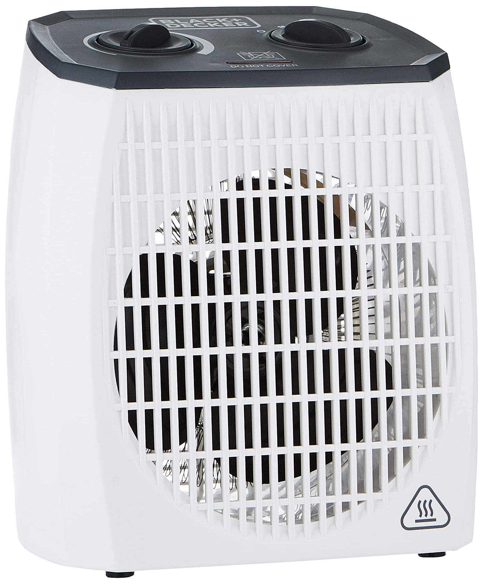 Black & Decker 2000W Vertical Fan Heater, White, 1.44 kg, HX310