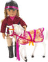 Our Generation Lipizzaner Foal Accessory Set with Doll - 18in