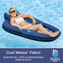 Aqua LEISURE Inflatable Pool Float with Headrest, Backrest & Footrest, Palm Beach Flamingo Design for Pool Relaxation
