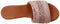 SWAY Flat Spongy Cushioned Insole For Amazing Comfort And Straw × Glitter Upper Design For Women, - Safqqa