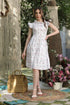 Lymio Floral Print Ruffle Hem Dress – Feminine & Stylish