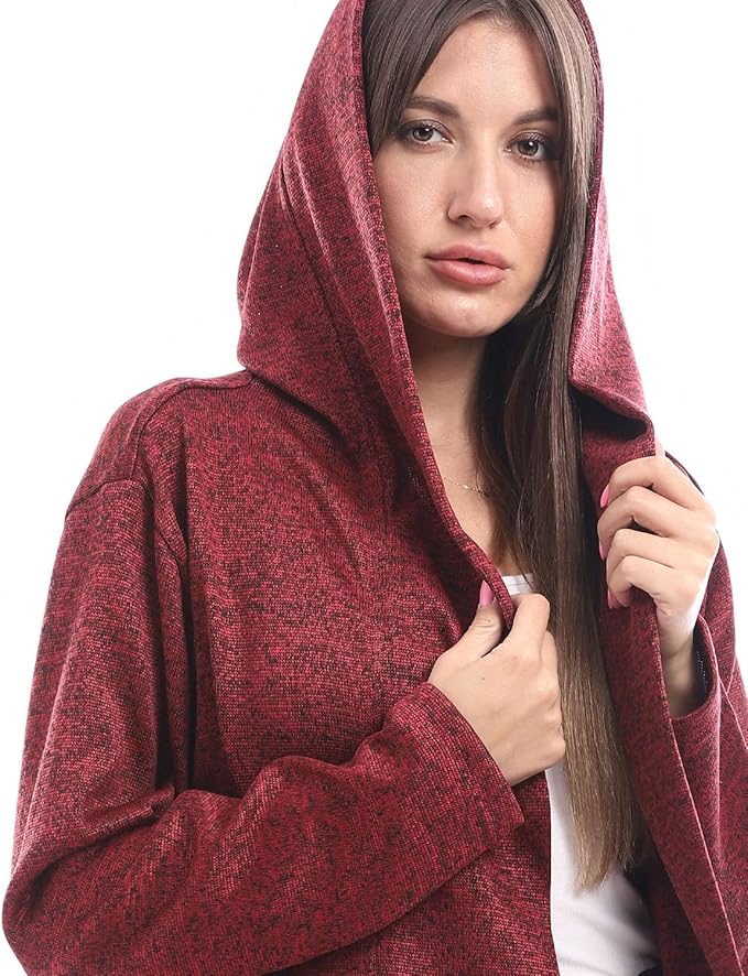 JAMILA Women Oversized Jacquard Long Sleeve Cardigan Sweater – Cozy and Stylish Knitwear