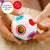 CUBIDI Rainbow Puzzle Ball, Matching Game, Fun Stress Reliever, Magic Ball Brain Teaser, Fidget Toys for Children Teens & Adults (6-10 Years, Multi-color)