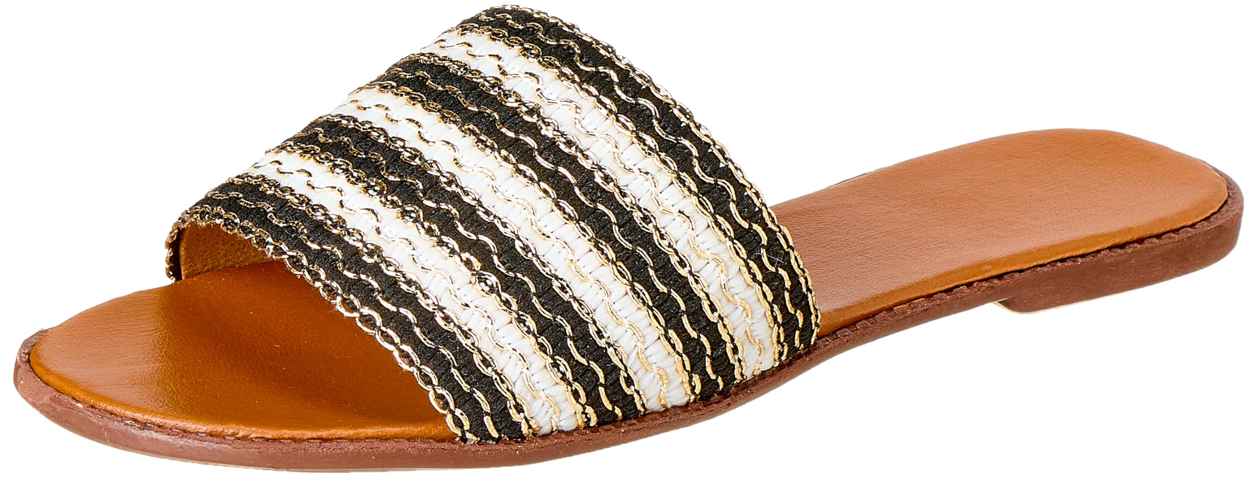 SWAY Flat  Slide Slipper For Women ,Lightweight and durable construction.