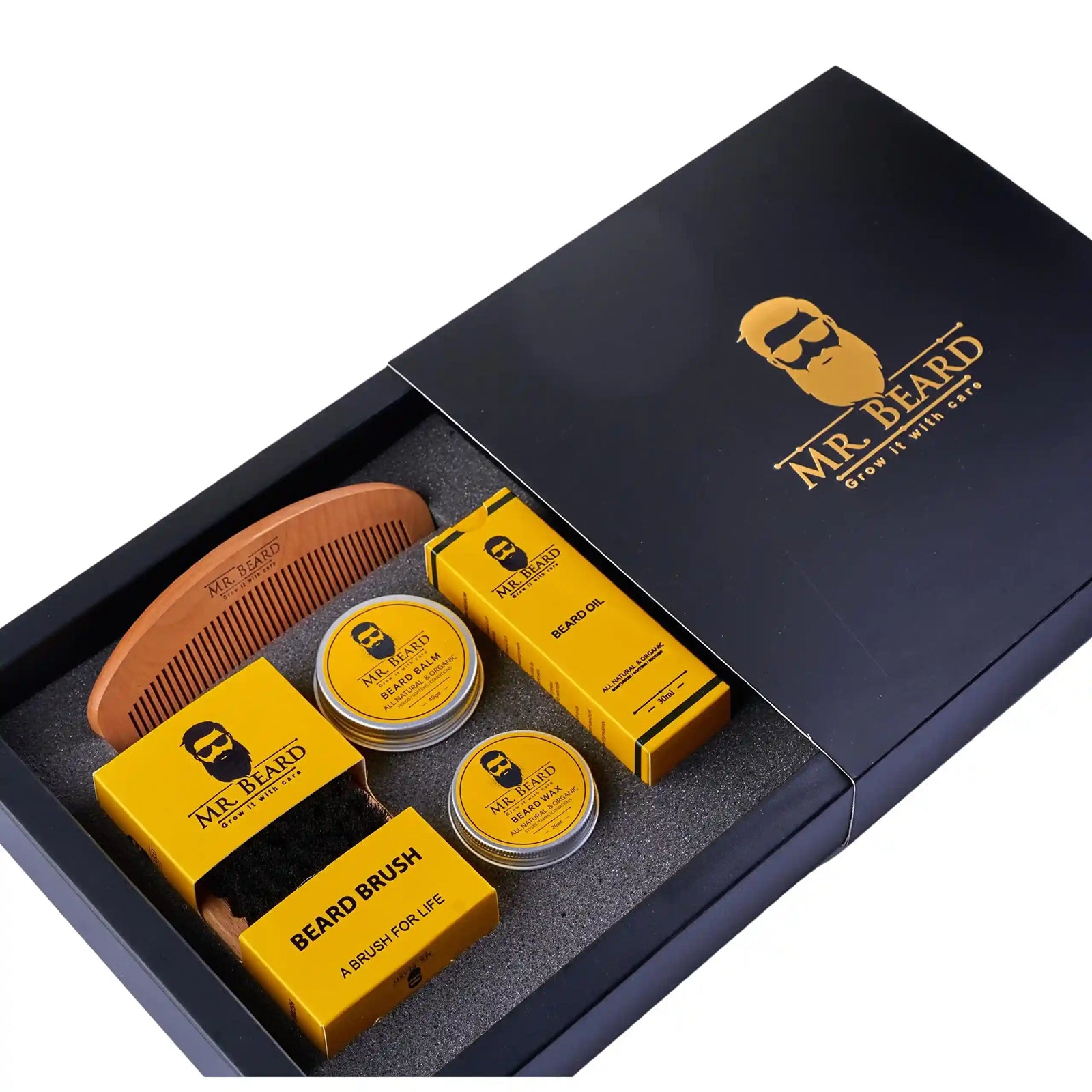 Mr. Beard Full Grooming Kit Including Brush