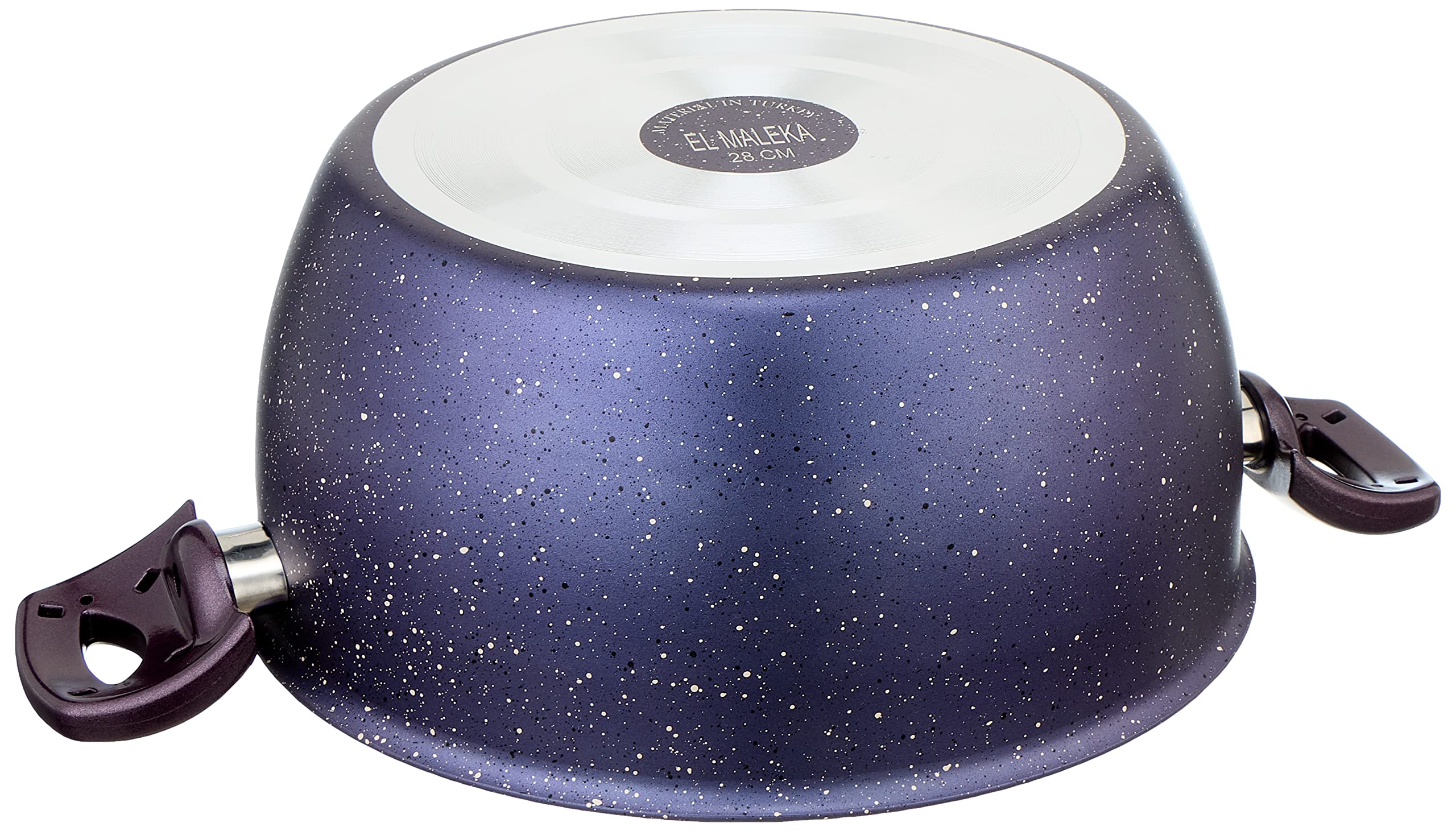 El Maleka Granite Pot Prevents food from sticking and makes cleaning simple ,28cm