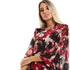 Jamila Women Self Pattern Round Collar Cover Up OUTERWEAR