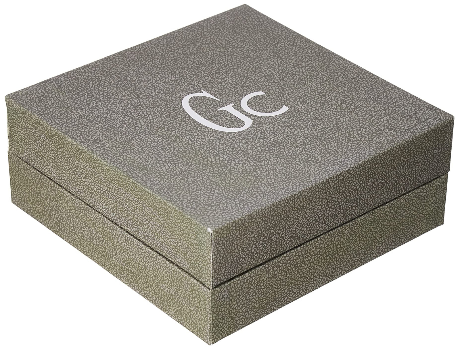 Guess Stainless Steel Zircon Middle Stone Ring for Women - Rose Gold