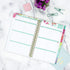 Blue Sky Weekly & Monthly Planner – Flexible Cover with Dual Wire Binding 2021