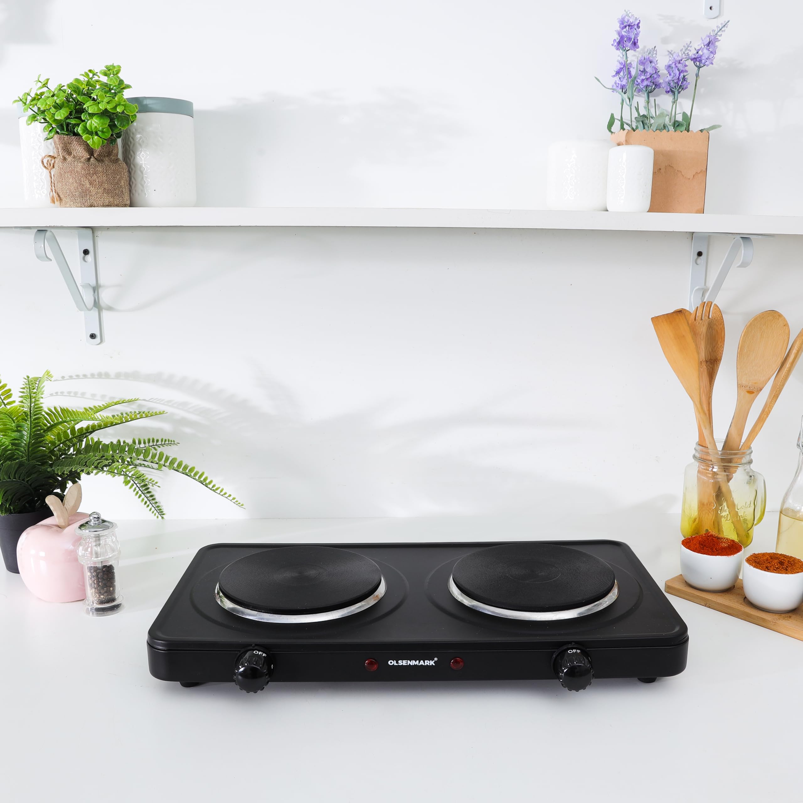 أولسن مارك سخان طبخ كهربائي – جهاز مطبخ عملي