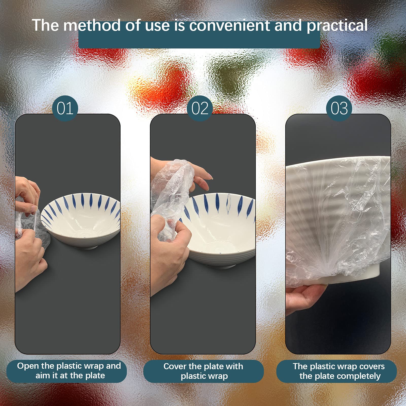 أكياس ReaJoys لحفظ الطعام هي أغطية مرنة وعملية مصممة للحفاظ على الطعام طازجًا لفترة أطول.