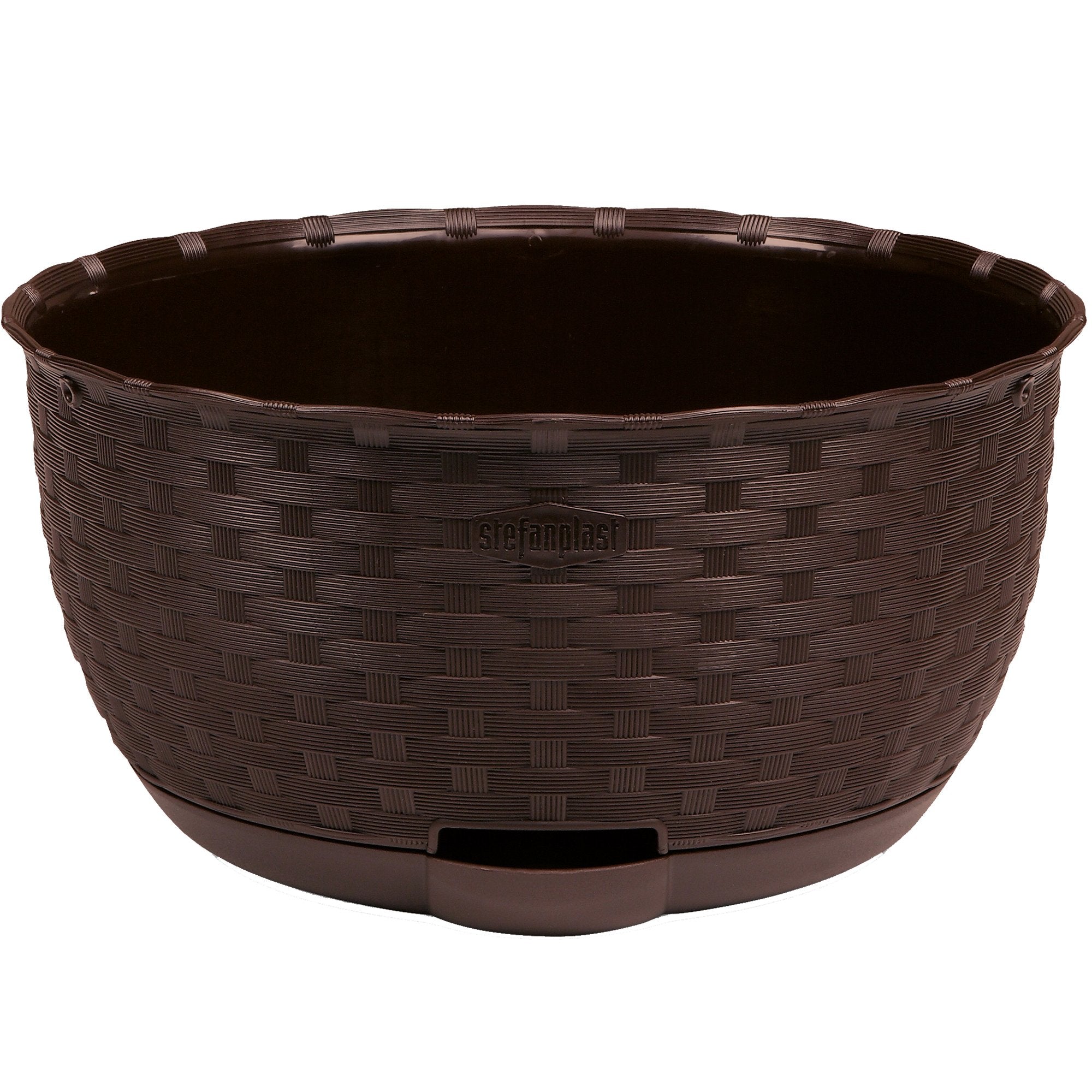 Stefanplast Natural Bowl Multi-Purpose Plastic Bowl for Home Use