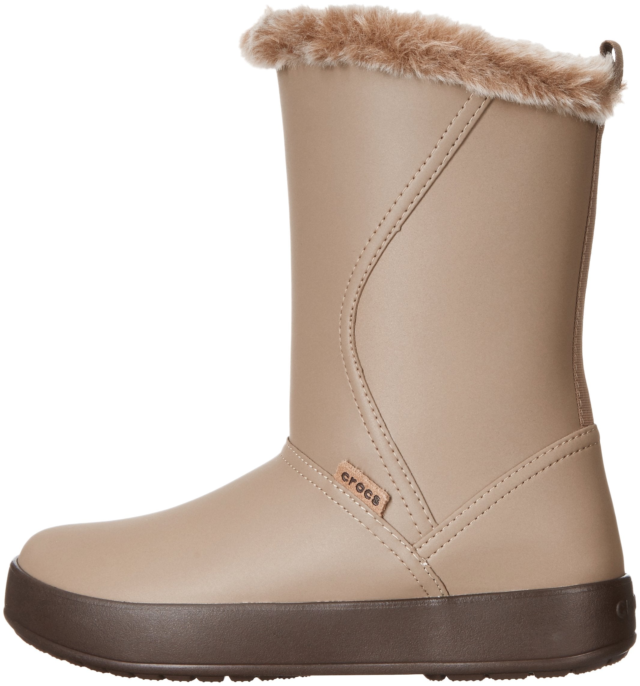 حذاء كروكس بوت متوسط الكاحل للسيدات – يجمع بين الراحة الفائقة والأناقة العصرية، مصنوع من خامة كروسلايت™ خفيفة الوزن