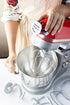 Ariete 1589 Moderna Planetary Mixer, 1600 Watts, 11 speeds, 5.5 Litres, 3 accessories for kneading, mixing and whipping. Red