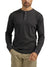 Wrangler Authentics Men's Long Sleeve Waffle Henley,