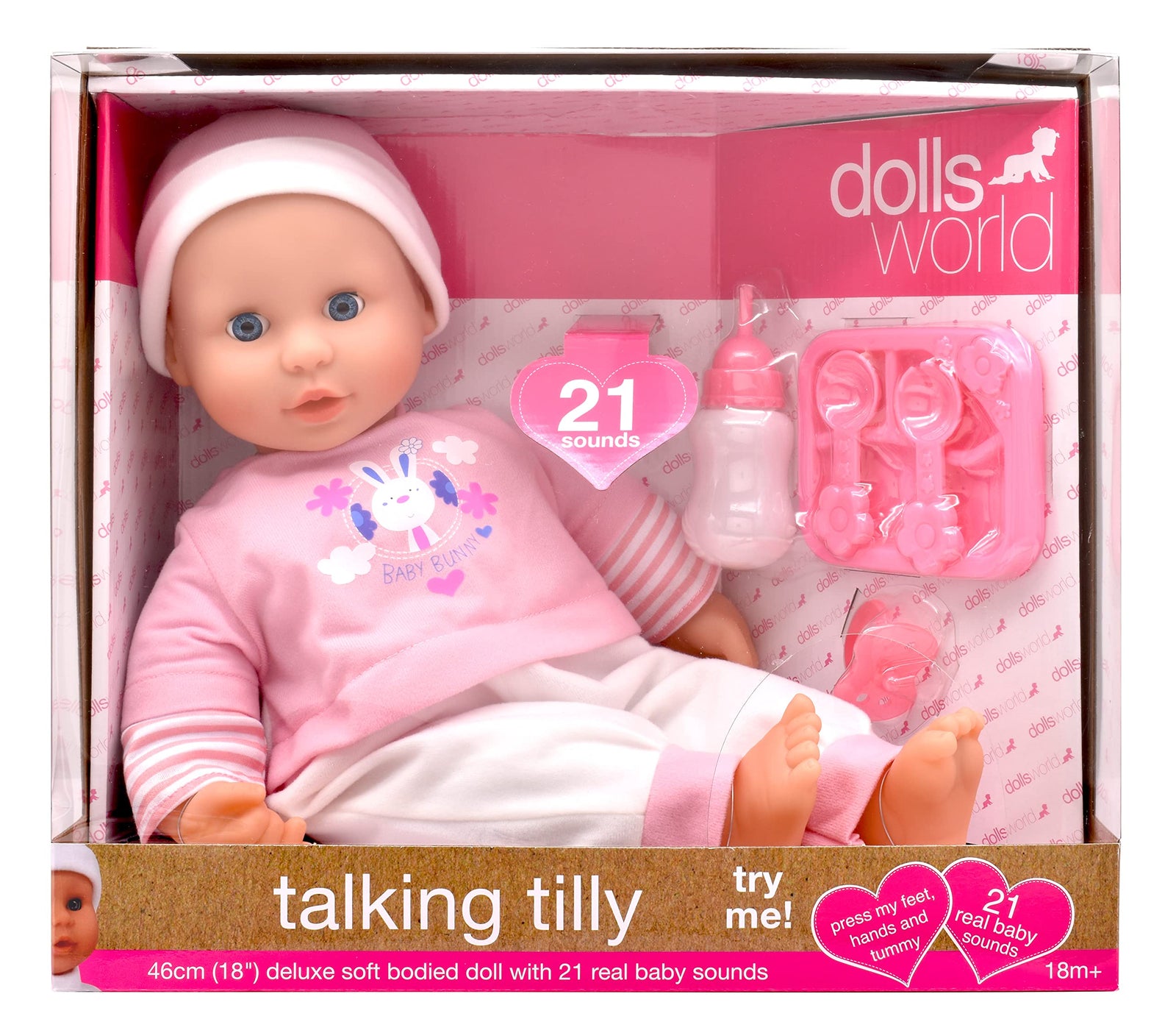 Dolls World Talking Tilly Doll