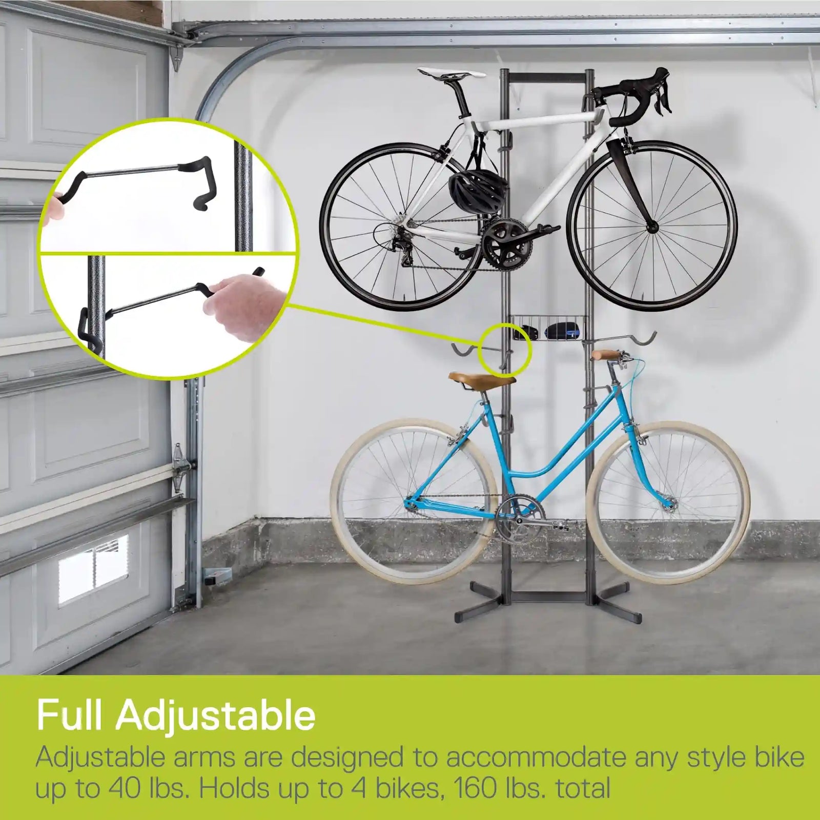 Delta Cycle & Home 4 Rack with Shelf For Bike
