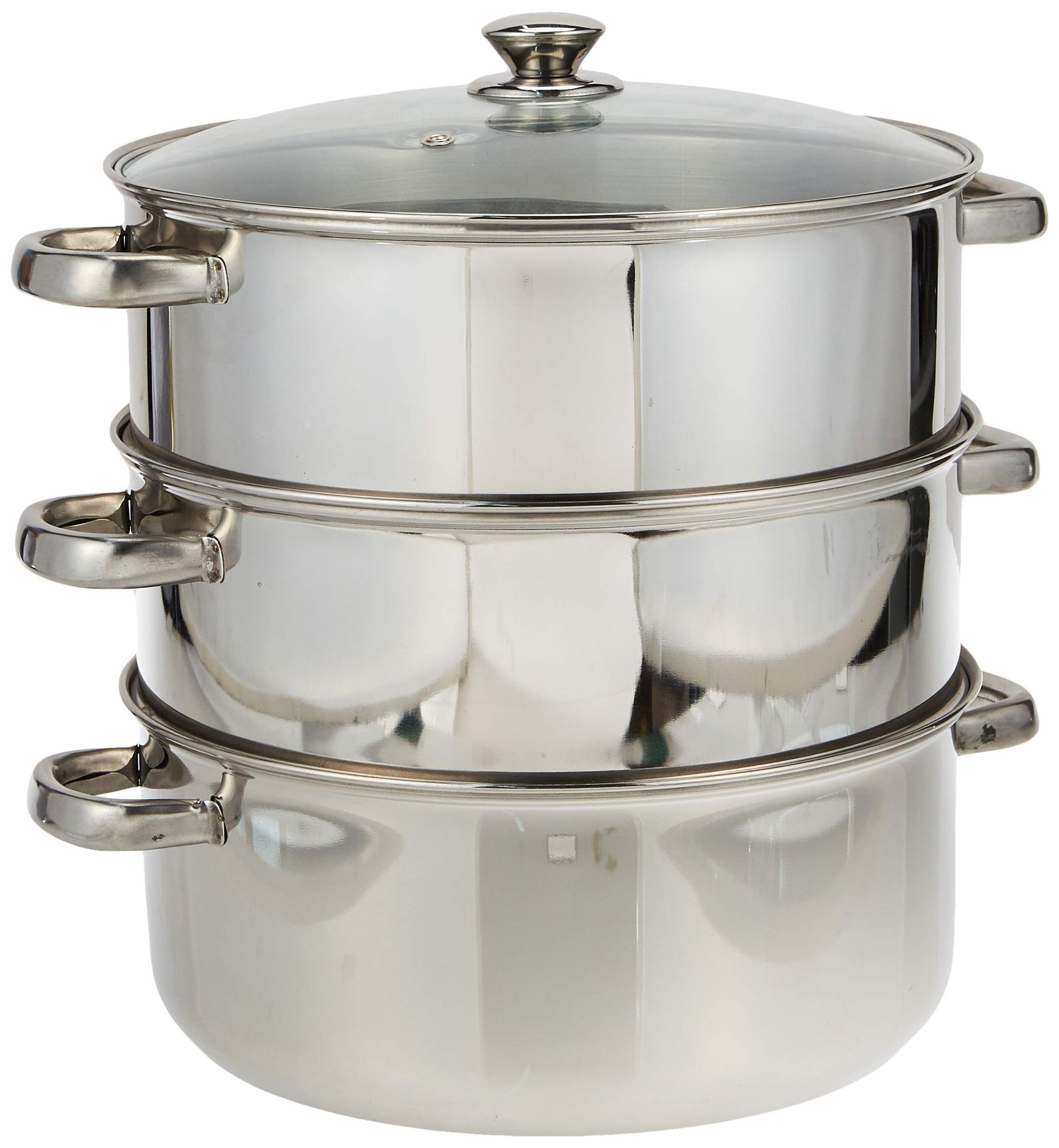 VINOD Stainless Steel Steamer Pots ,1Pieces