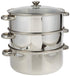 VINOD Stainless Steel Steamer Pots ,1Pieces