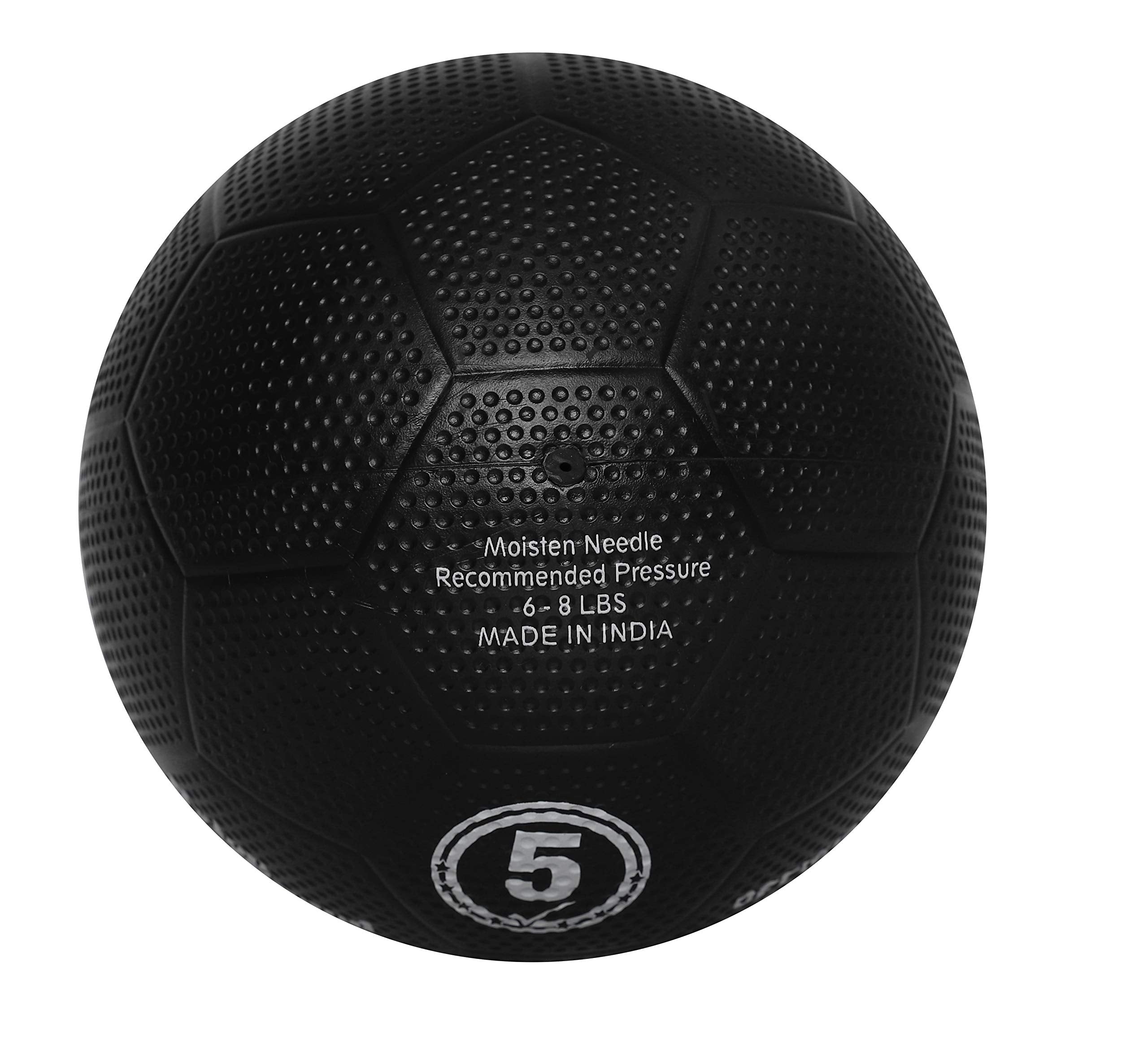 Synplay SS00130 Rubber Soccer Ball – Dimpled, Size 5
