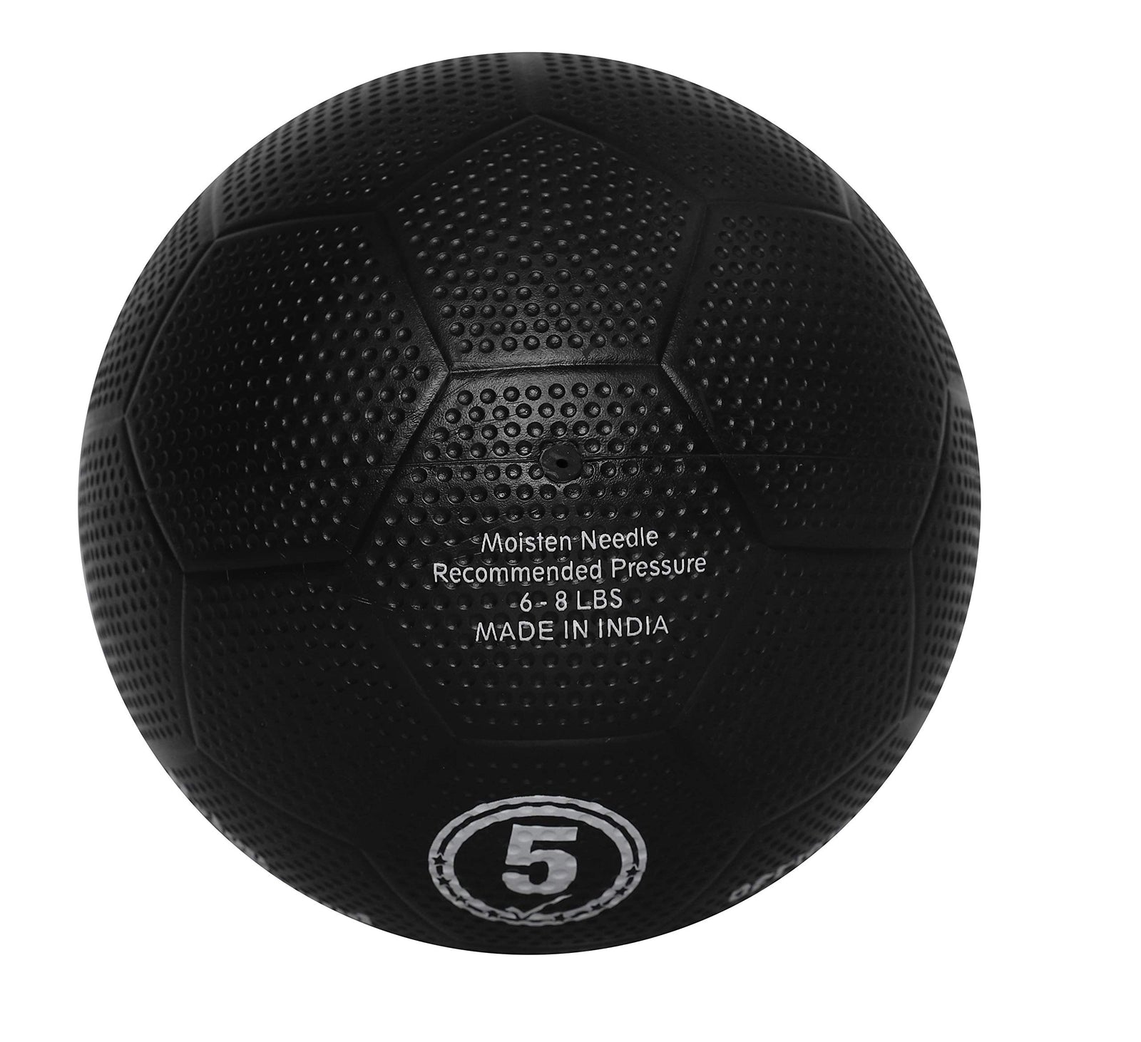 Synplay SS00130 Rubber Soccer Ball – Dimpled, Size 5