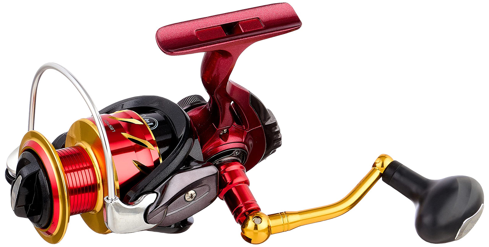 Fishing machine with bag, red and gold - cs5000