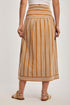 DALYDRESS Womens Fancy Full Embroidered Waist Fitted Skirt