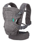 Infantino 4-in-1 convertible baby carrier facing-in (narrow seat), facing-in (wide seat), facing-out and back pack Extra padded shoulder pads with Wonder cover