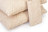  طقم سرير من  Home Of Linen مطبوع 3 قطع لسرير مفرد - ملاءة مسطحة واحدة+ 2 غطاء وسادة - قطن