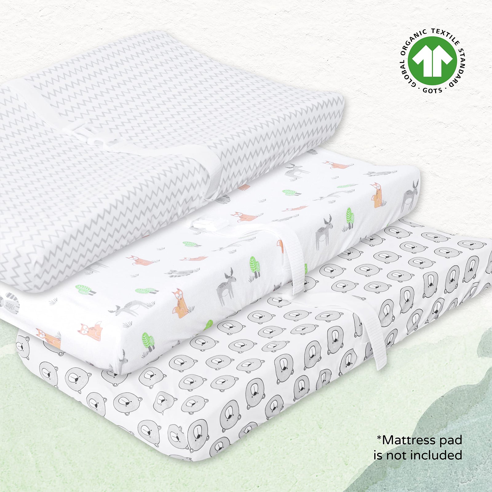 Moon 3-in-1 Diaper Changing Pad Sheets