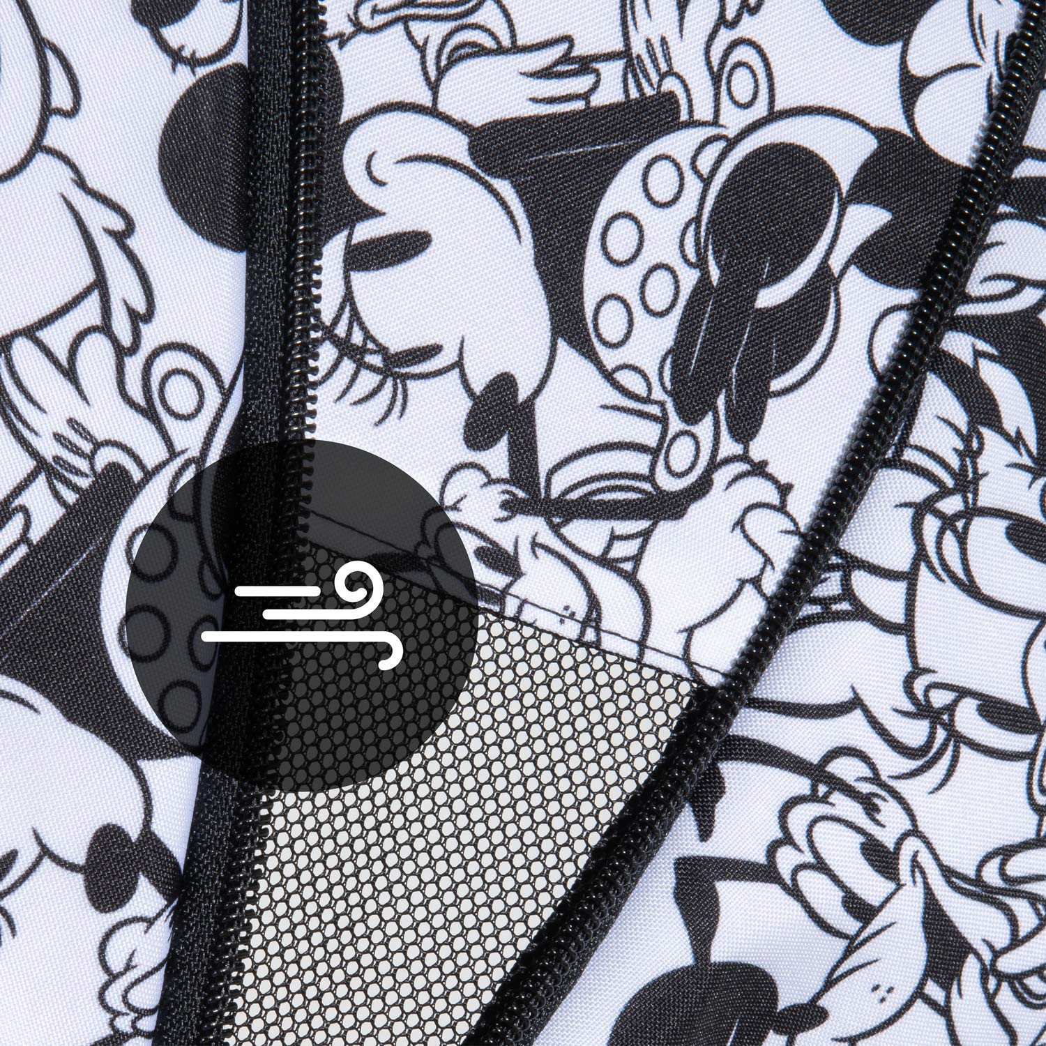 غطاء واقٍ من الشمس من هاوك ديزني لعربة سويفت إكس - ميكي، حماية من الأشعة فوق البنفسجية 50+