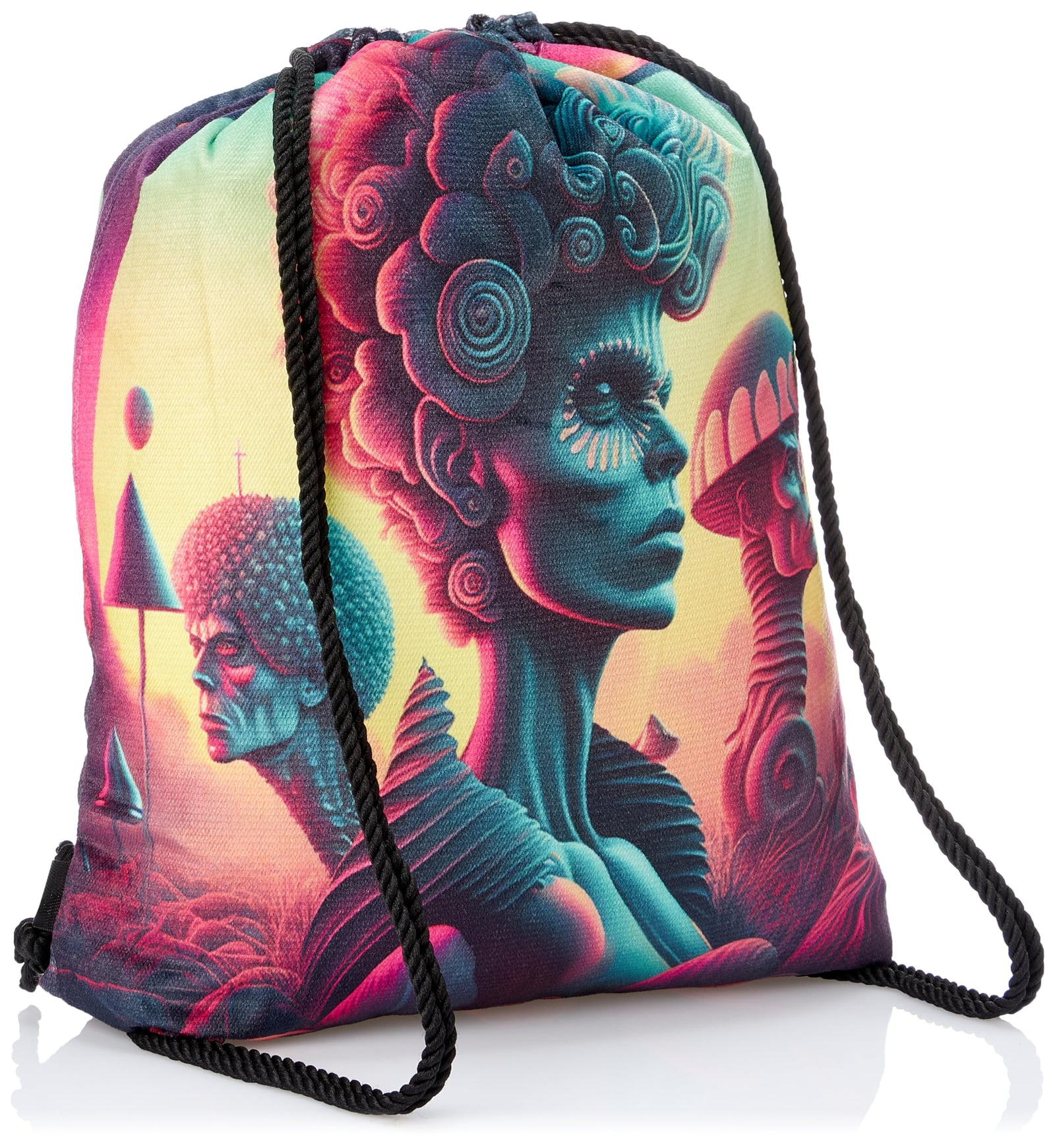 TAT DRAWSTRING BAG - 784, MultiColor, Large